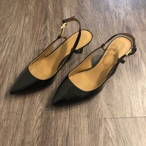 Calvin Klein kitten heels.